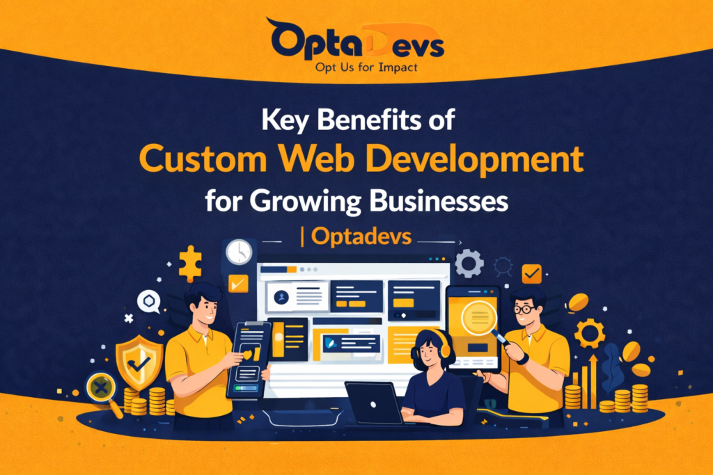 Key Benefits of Custom Web Development for Growing Businesses | Optadevs