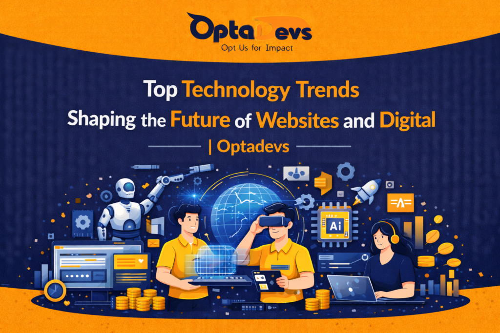 Top Technology Trends Shaping the Future of Websites and Digital | Optadevs