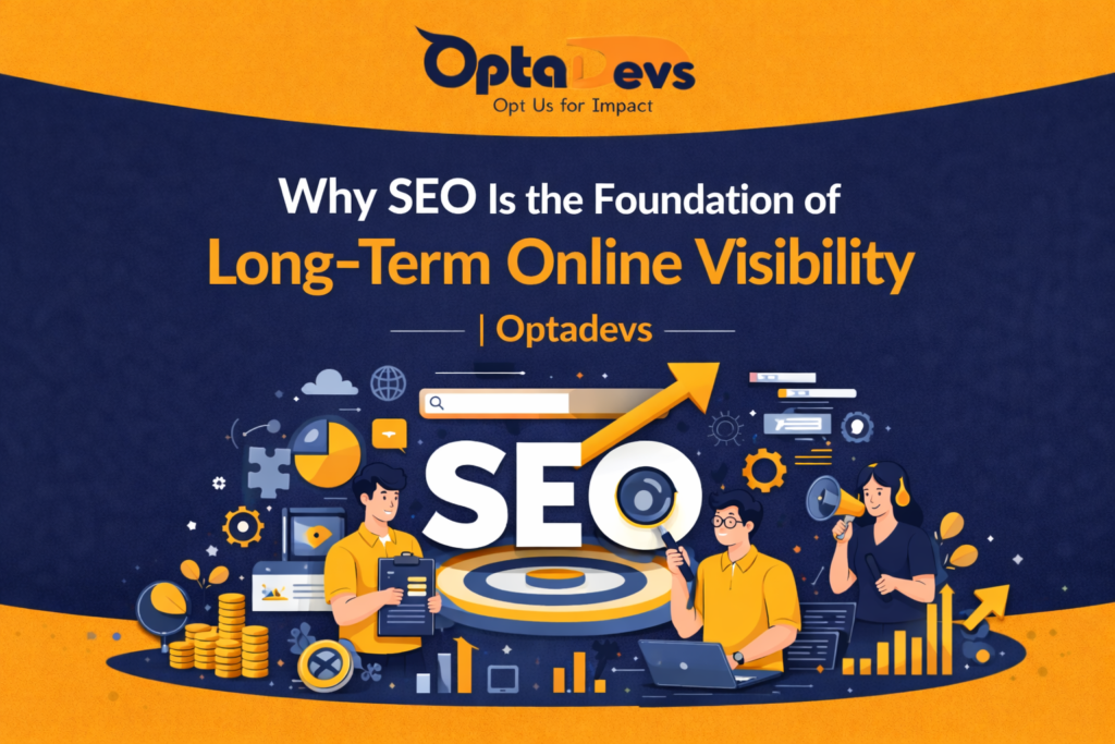 Why SEO Is the Foundation of Long-Term Online Visibility | Optadevs