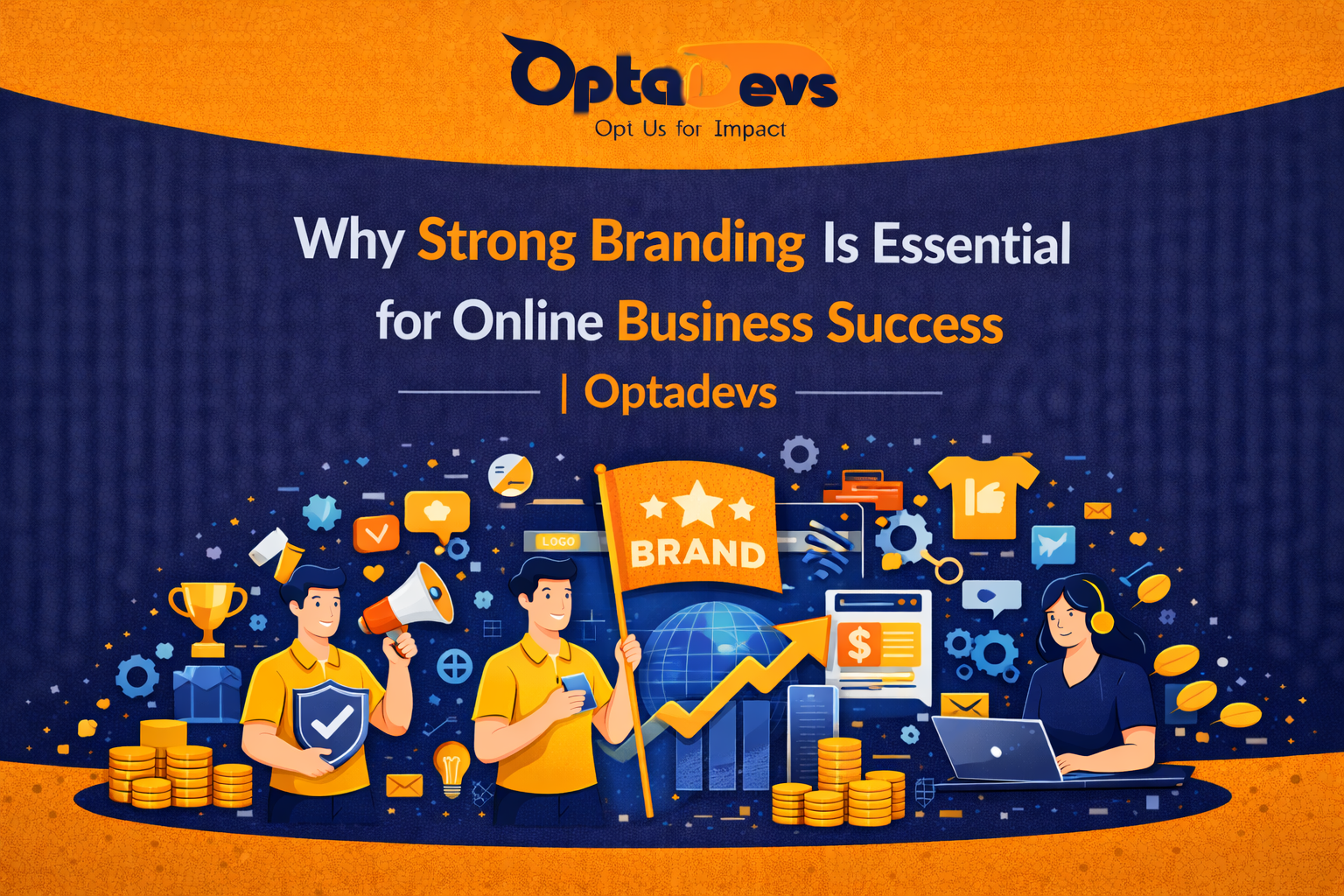Why Strong Branding Is Essential for Online Business Success | Optadevs